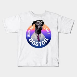 Trust Me I'm A Dogtor Kids T-Shirt